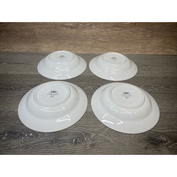 Christopher Stuart IVY PARK 8-1/4”Rimmed Salad/Soup Bowl Japan ~Set Of 4 - Picture 7 of 16